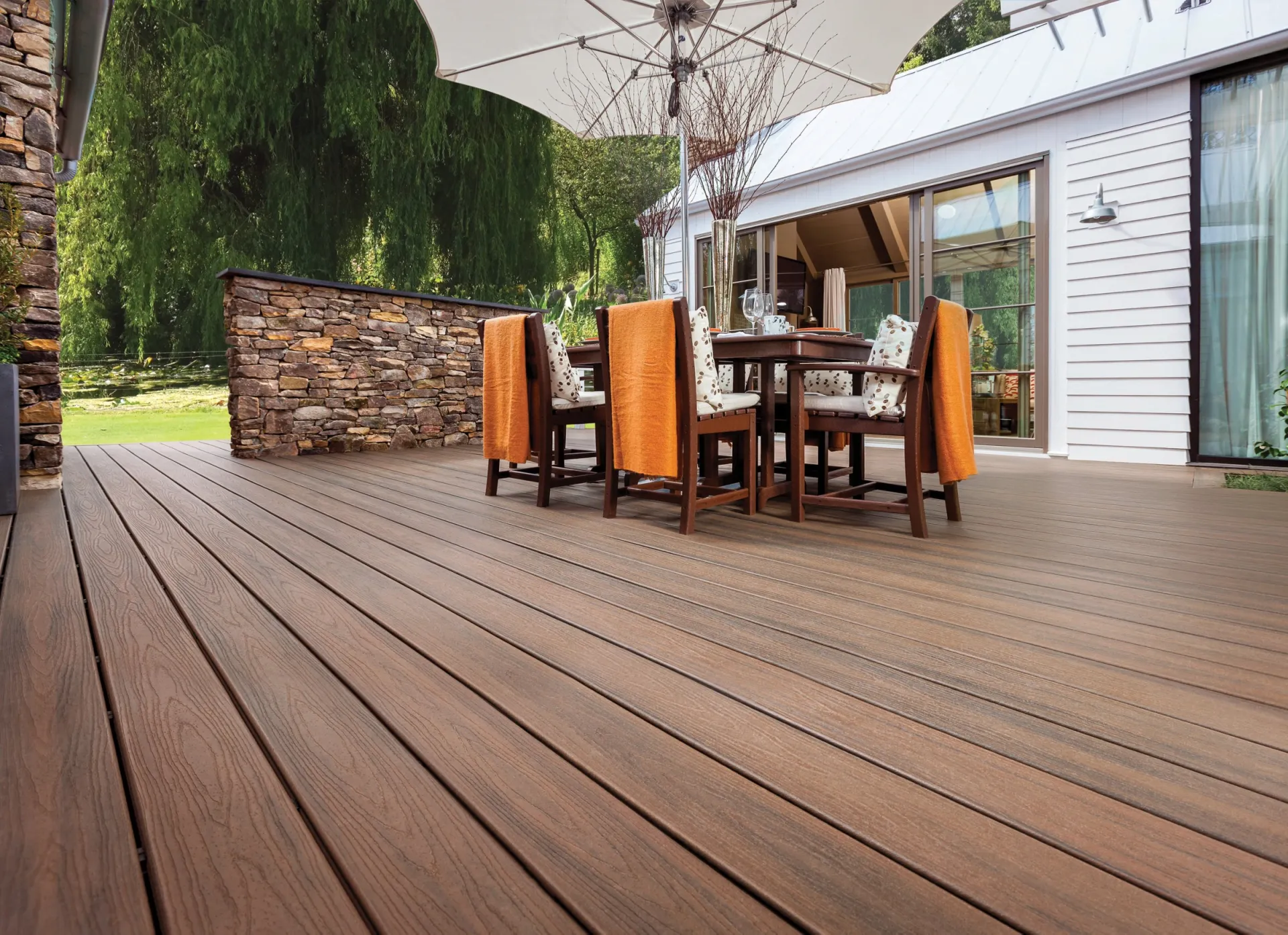Trex decking