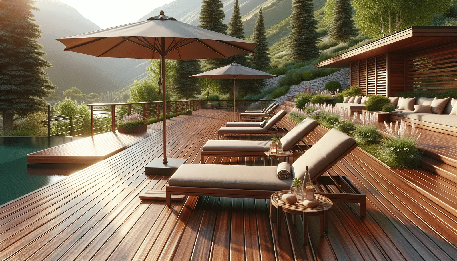 Sunbathing Deck Design Ideas