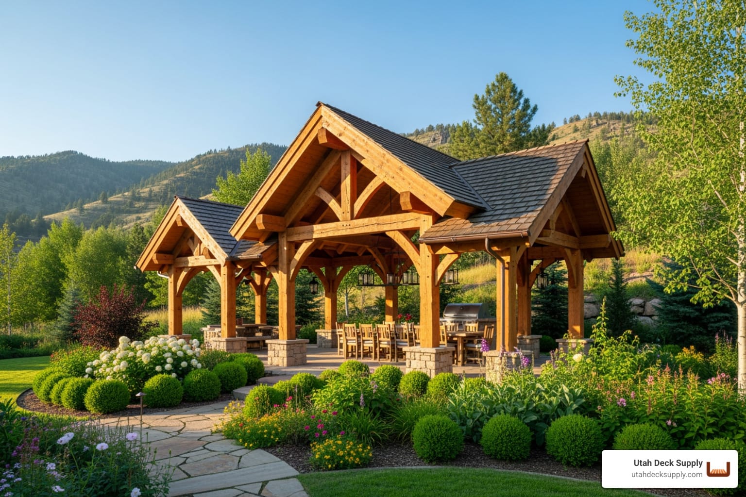 From Kits to Custom: Everything About Timber Frame Pavilions article image