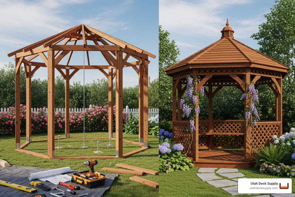 Read more about the article DIY Delight: Find Your Perfect Round Gazebo Kit