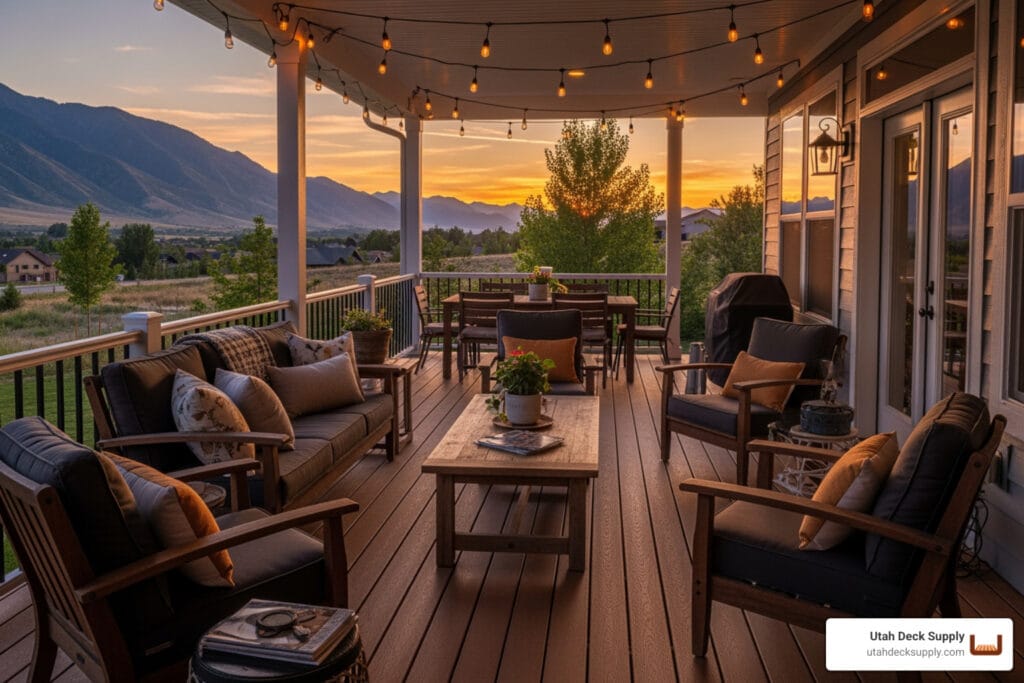 Read more about the article Illuminate, Stain, and Rail: All Your Deck Material Choices Explored